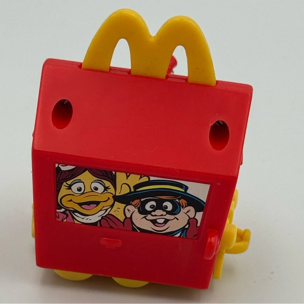 Vintage 1994 Ronald McDonald‎ Happy Meal Box Train Car McDonald's Toy 825-138